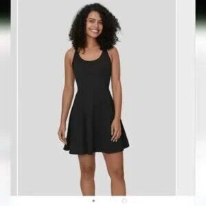 NWT Halara Backless Twisted Flare Dance Active Dress -Easy Peezy Edition